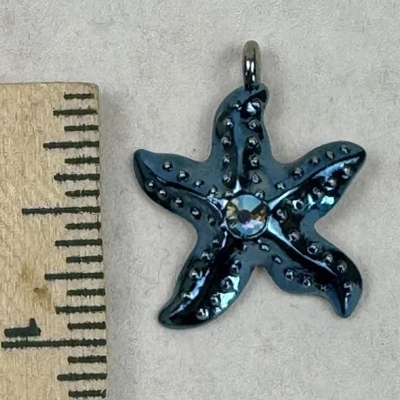 Hallmark 2021 Sweet Lil Starfish 1" Mini Ornament Christmas Miniature Blue Charm - Picture 7 of 10